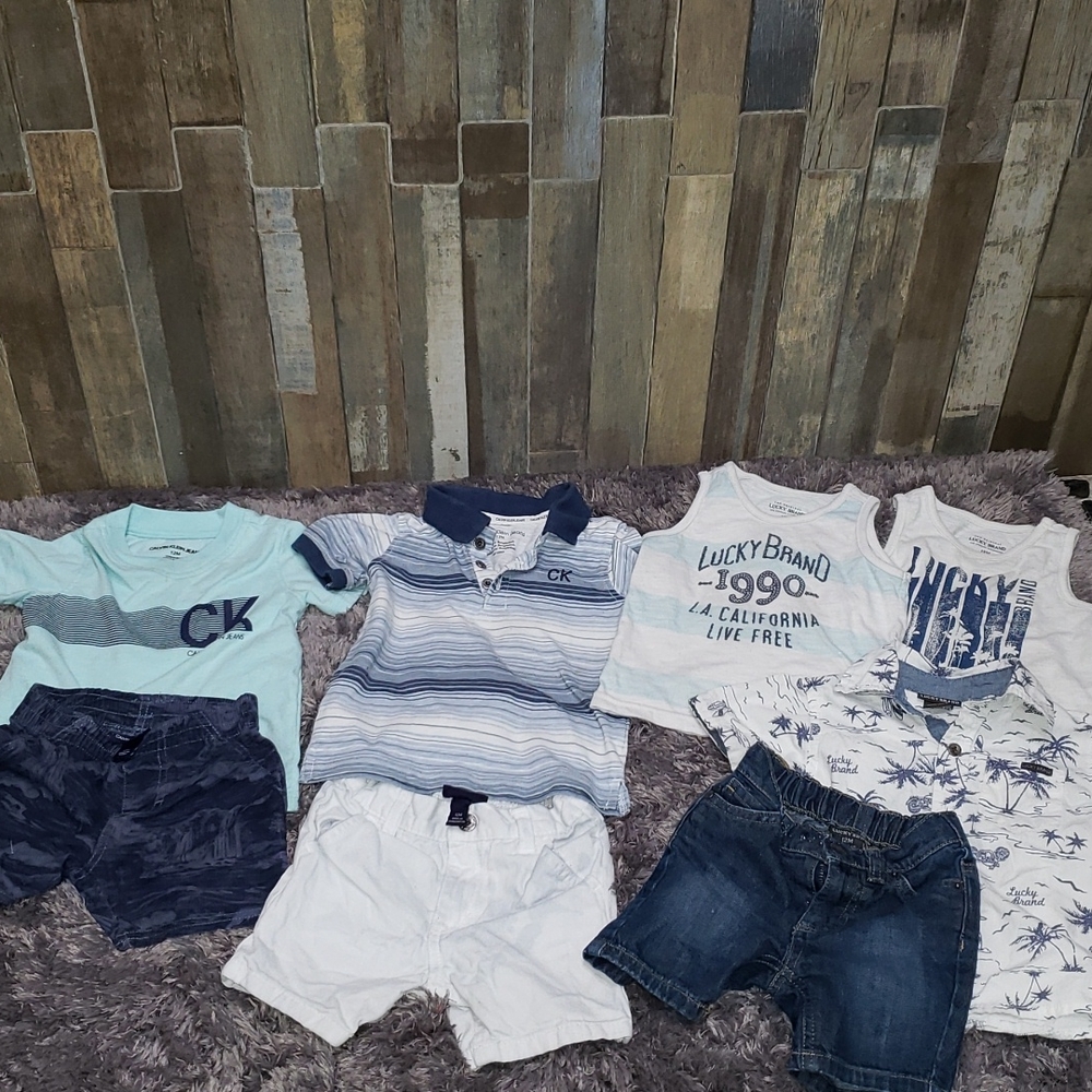 12 months baby boy bundle can and lucky brand